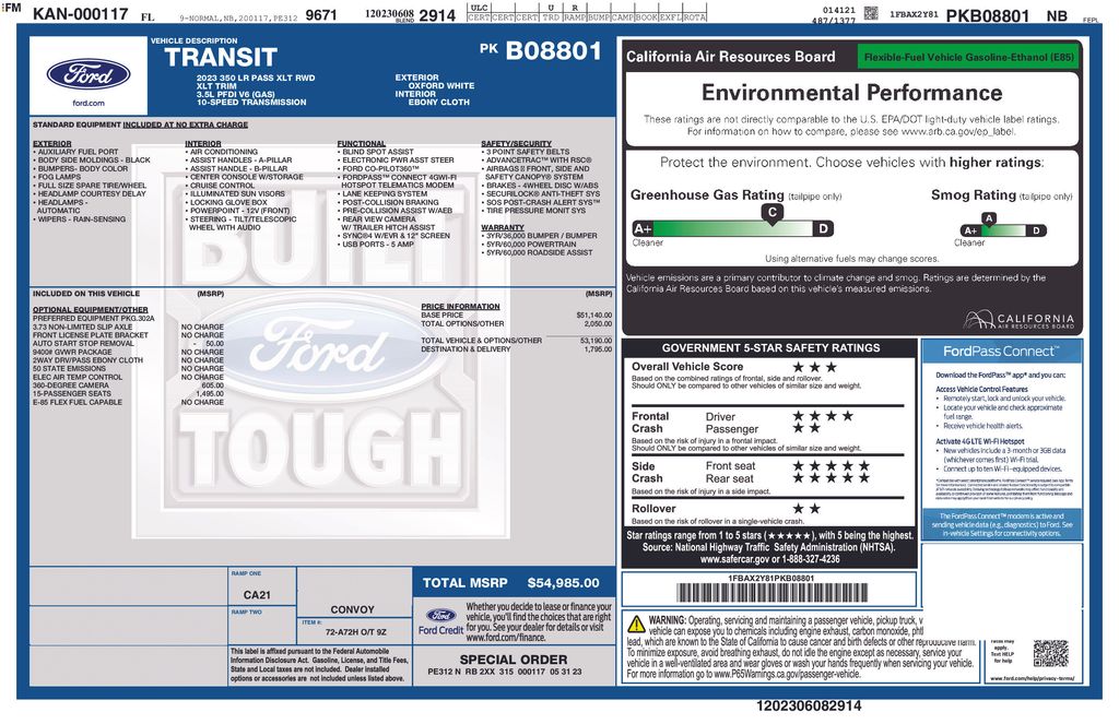 Certified Used 2023 White Ford XLT image 2