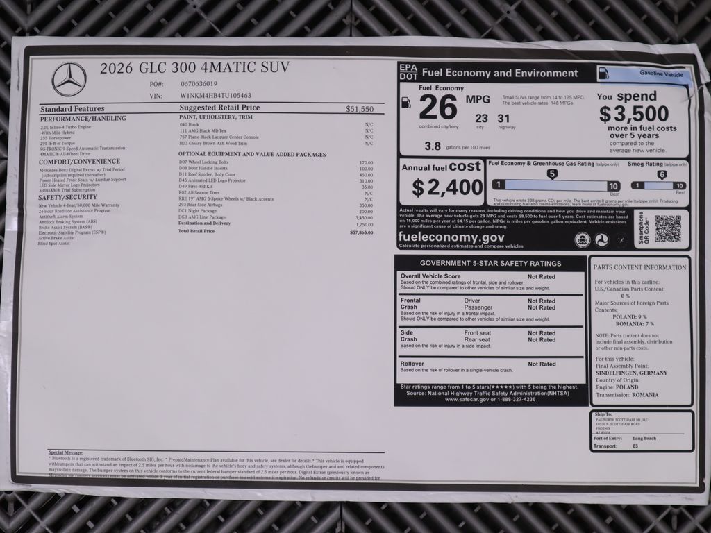 Thumbnail: 2026 Mercedes-Benz GLC - 9