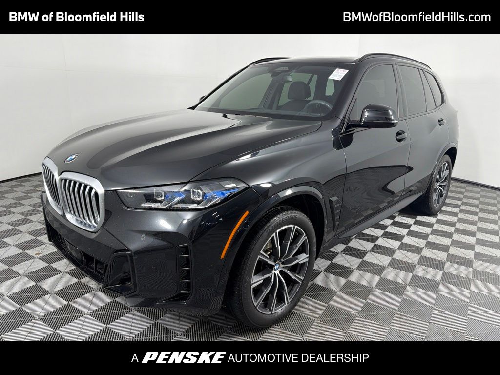 Black Sapphire Metallic 2024 BMW X5 SUV / Crossover All-Wheel Drive 8-Speed Automatic