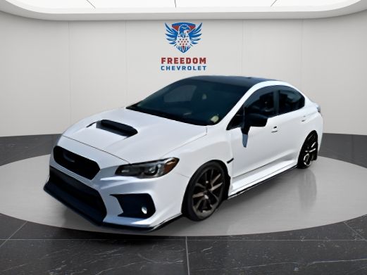 White 2020 Subaru WRX Sedan All-Wheel Drive 6-Speed Manual