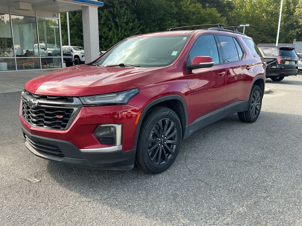 Radiant Red Tintcoat 2024 Chevrolet Traverse SUV / Crossover Front-Wheel Drive 9-Speed Automatic