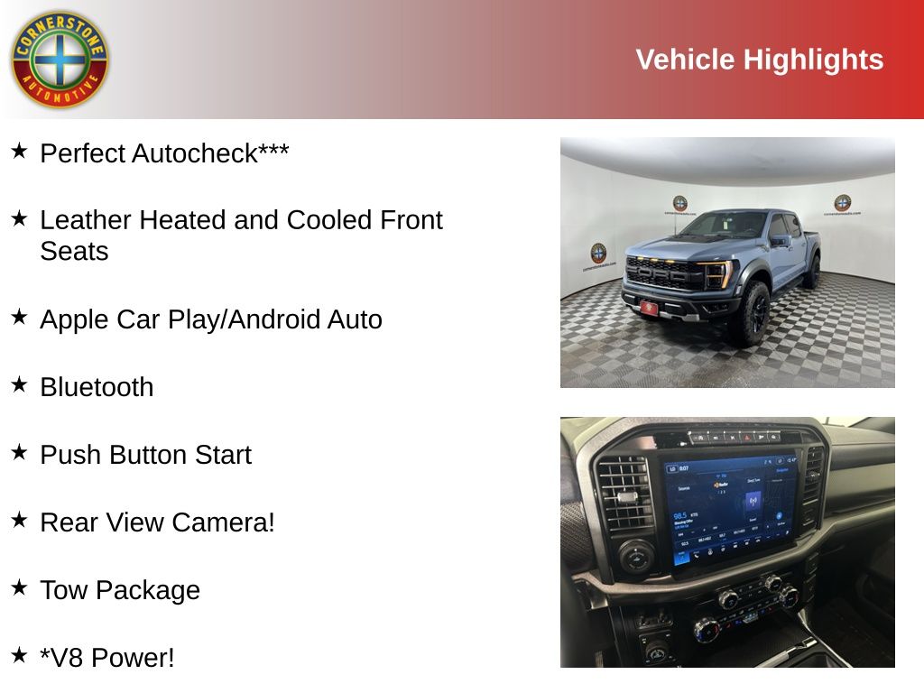 Used 2023 Gray Ford Raptor image 2