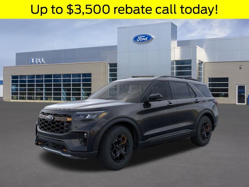 Black Metallic 2026 Ford Explorer Tremor AWD SUV / Crossover All-Wheel Drive Automatic