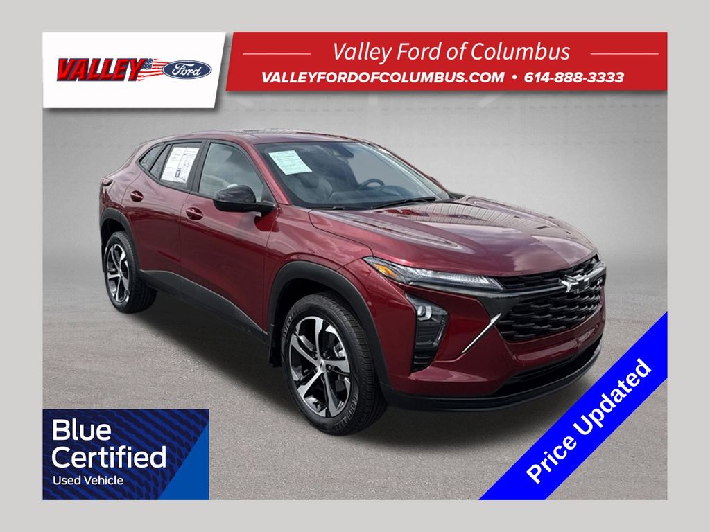 Red (Crimson Metallic) 2024 Chevrolet Trax SUV / Crossover Front-Wheel Drive 6-Speed Automatic