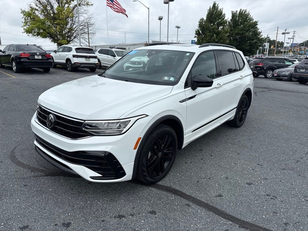 2022 Volkswagen Tiguan 2.0T SE R-Line Black White at Bob Ruth Ford