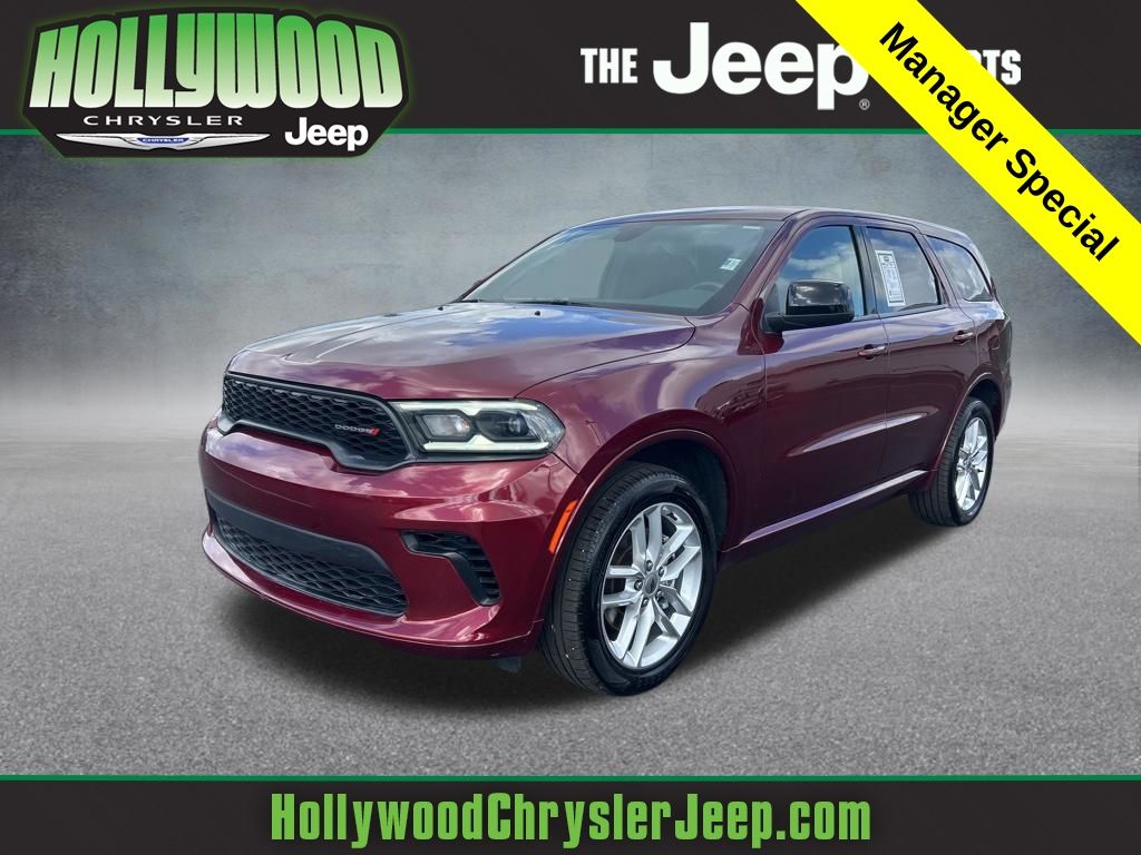 Octane Red Pearlcoat 2023 Dodge Durango GT AWD SUV / Crossover All-Wheel Drive 8-Speed Automatic