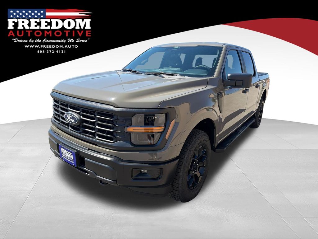 Gray 2026 Ford F-150 Pickup Truck Four-Wheel Drive Automatic
