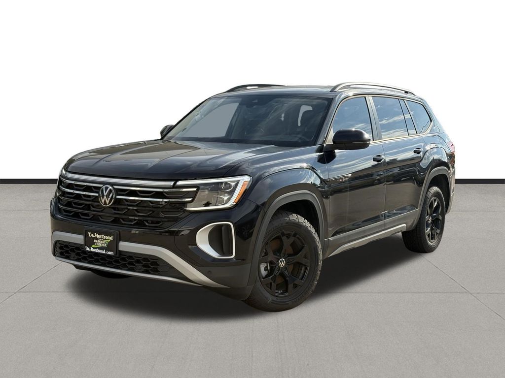 2024 Volkswagen Atlas 2.0T Peak Edition SEL Black at Texan Dodge Chrysler Jeep Ram