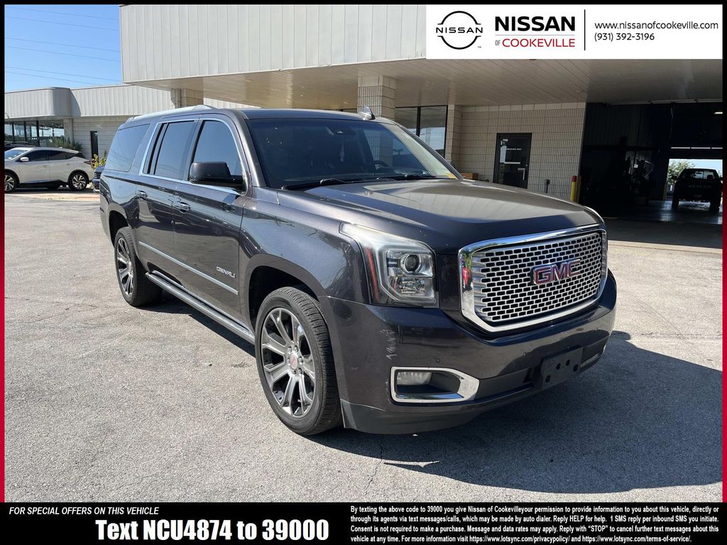 Gray (Iridium Metallic) 2017 GMC Yukon XL SUV / Crossover Four-Wheel Drive 8-Speed Automatic Overdrive