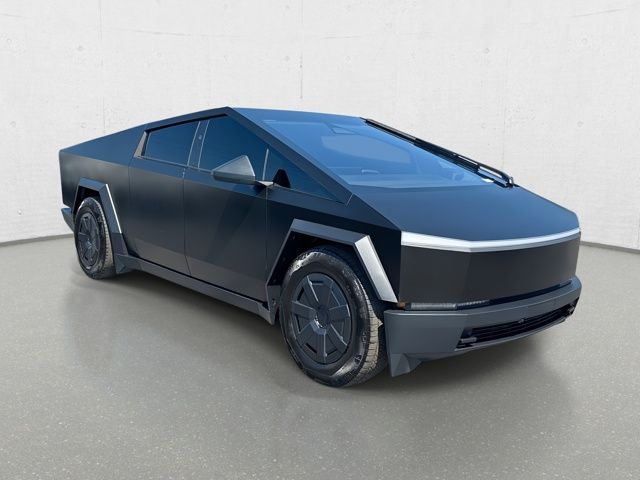 Black 2025 Tesla Cybertruck Pickup Truck All-Wheel Drive 1-Speed Automatic