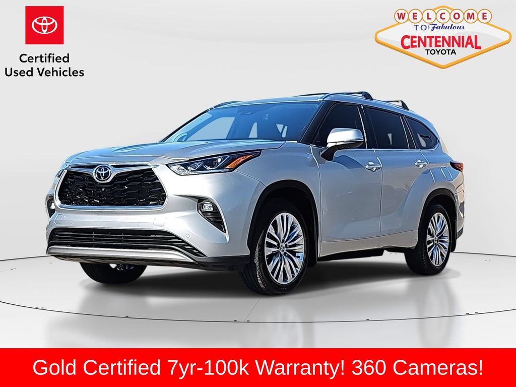 Celestial Silver Metallic 2025 Toyota Highlander SUV / Crossover All-Wheel Drive 8-Speed Automatic