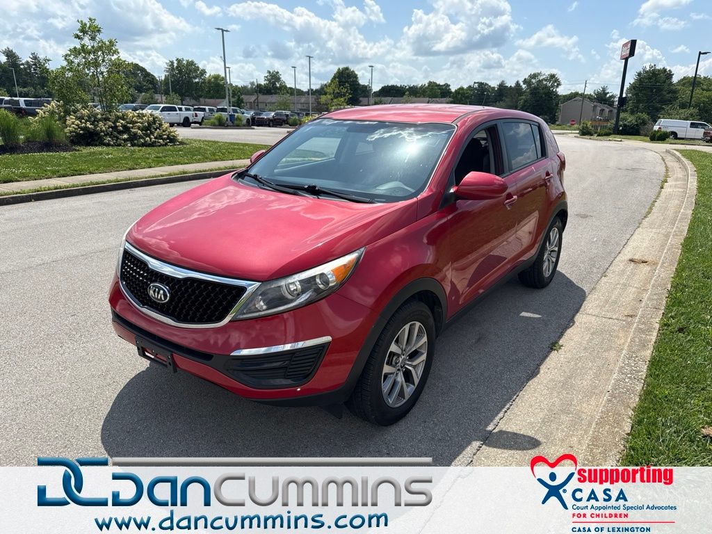 Signal Red 2015 Kia Sportage SUV / Crossover Front-Wheel Drive 6-Speed Automatic