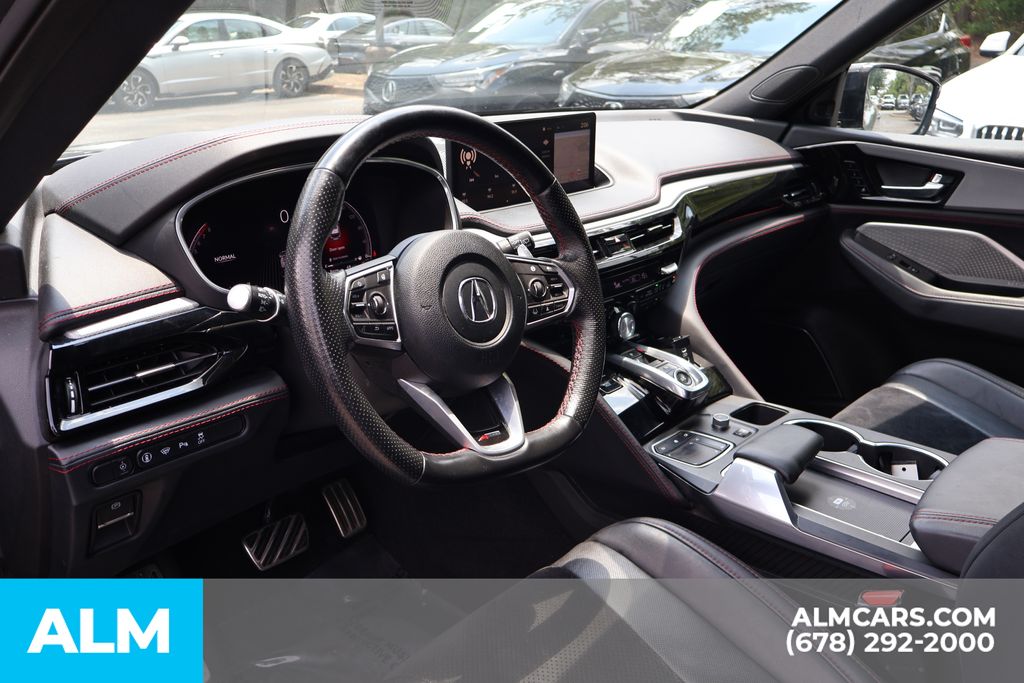 Used 2023 Gray Acura A-Spec image 9