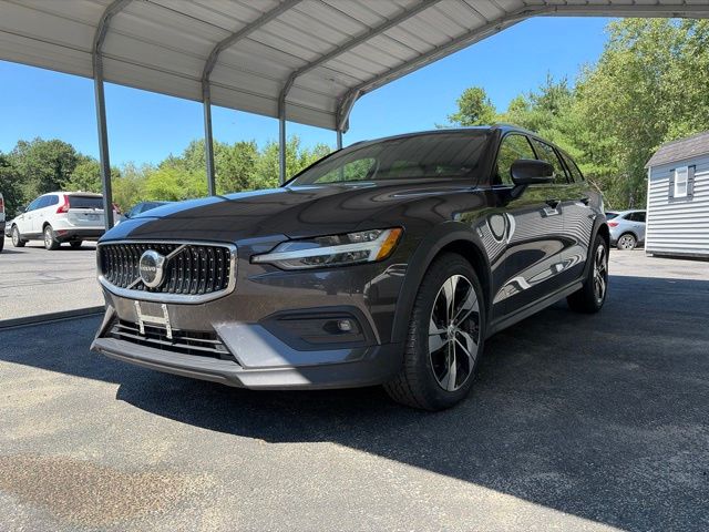 Gray 2024 Volvo V60 Wagon All-Wheel Drive Automatic
