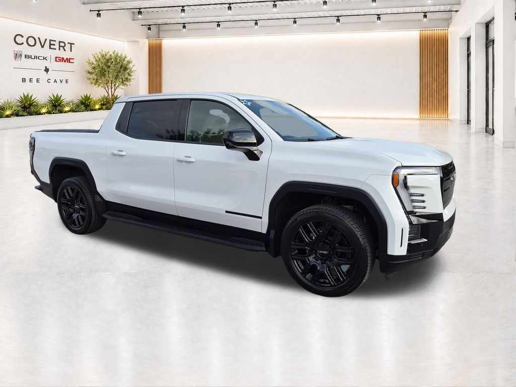 Summit White 2026 GMC Sierra EV Pickup Truck All-Wheel Drive 1-Speed Automatic