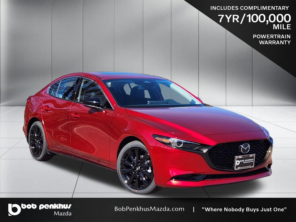 Soul Red Crystal Metallic 2026 Mazda MAZDA3 2.5 Turbo Premium Plus Sedan AWD Sedan All-Wheel Drive 6-Speed Automatic