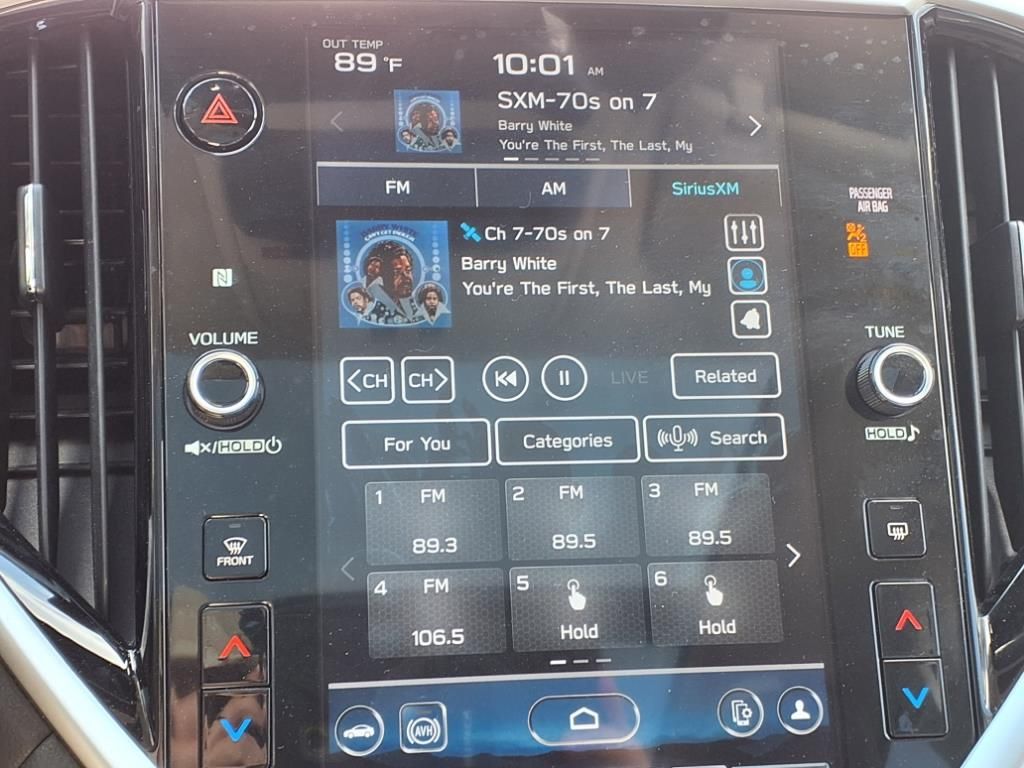 2024 Subaru Ascent Touring Black at Tom Peacock Cadillac