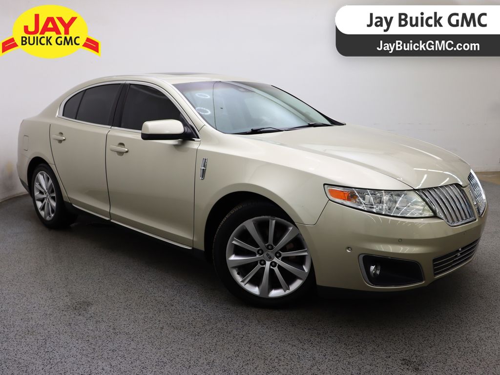 Gold Leaf Metallic 2011 Lincoln MKS 3.5L AWD Sedan All-Wheel Drive 6-Speed Automatic