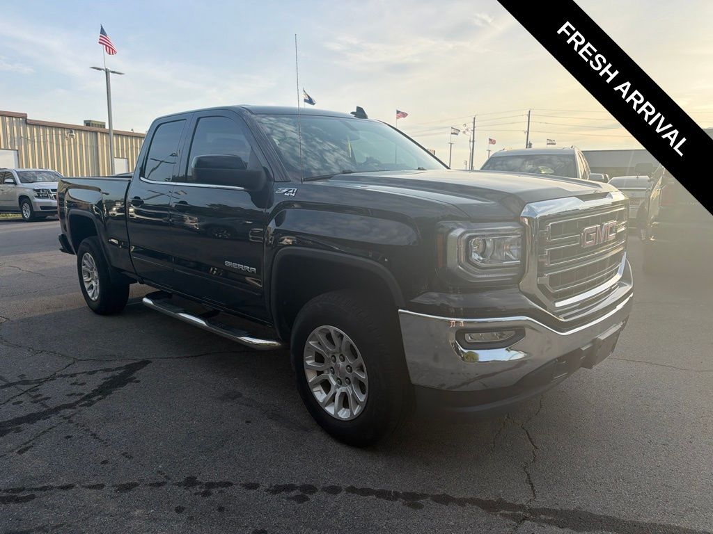 Onyx Black 2017 GMC Sierra 1500 Pickup Truck Four-Wheel Drive 6-Speed Automatic Overdrive