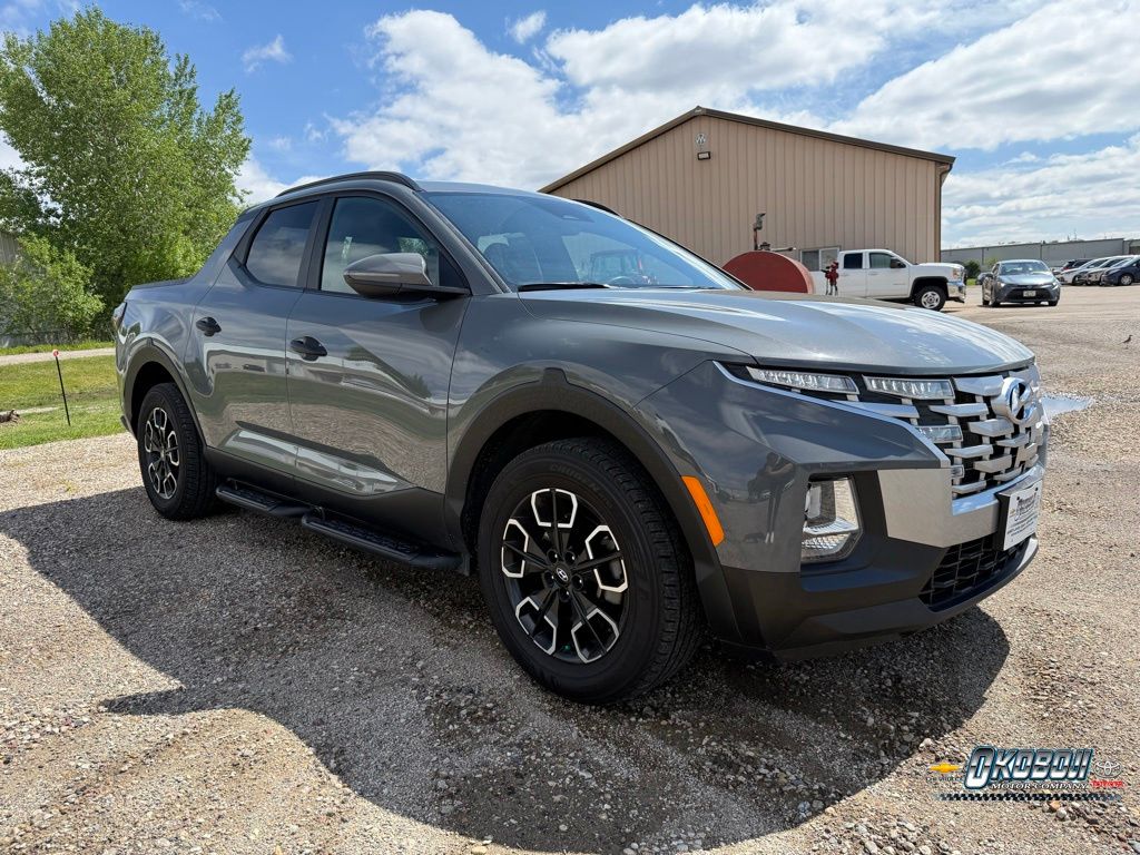 Hampton Gray 2022 Hyundai Santa Cruz SEL Crew Cab AWD Pickup Truck All-Wheel Drive 8-Speed Automatic