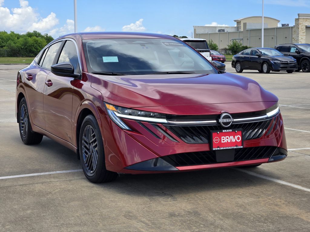 2026 Nissan Sentra SV Red at South Houston Nissan