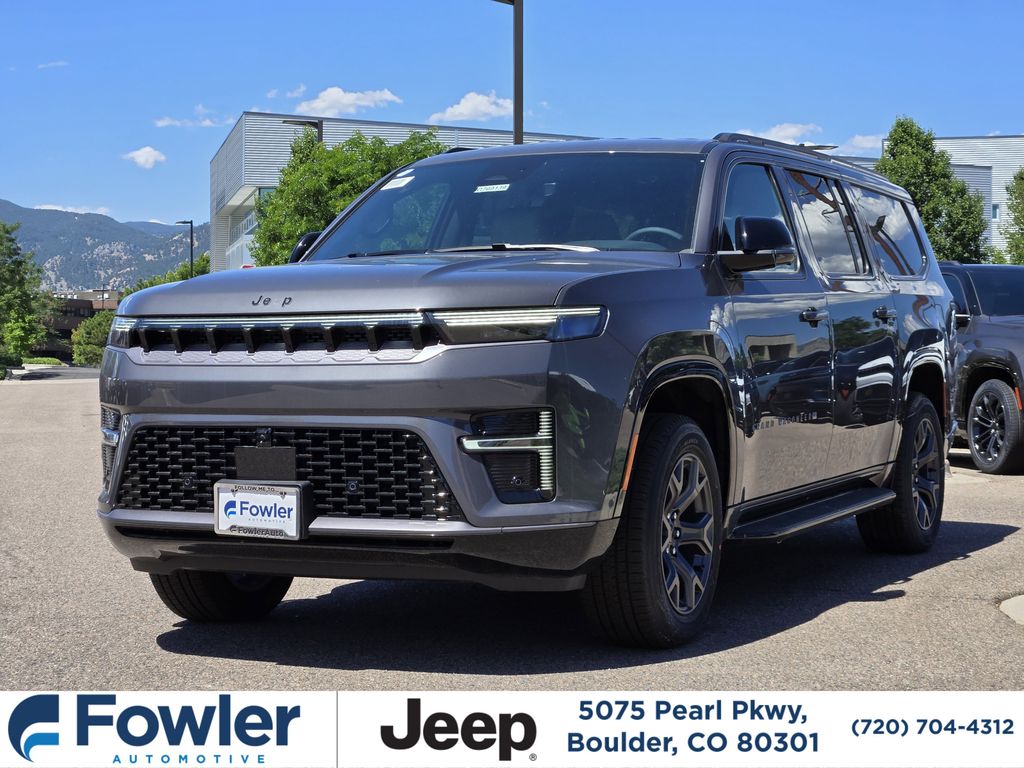 Baltic Gray Metallic Clearcoat 2026 Jeep Grand Wagoneer L SUV / Crossover Four-Wheel Drive 8-Speed Automatic