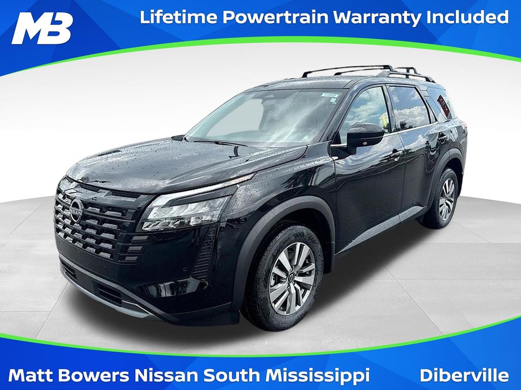 Super Black 2026 Nissan Pathfinder SUV / Crossover Front-Wheel Drive 9-Speed Automatic