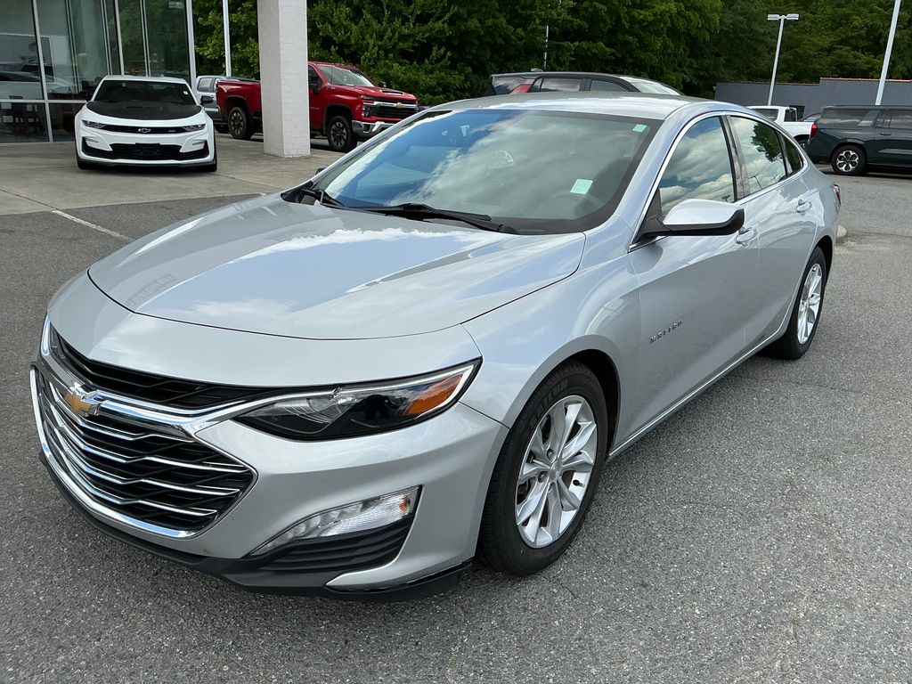Silver Ice Metallic 2021 Chevrolet Malibu LT FWD Sedan Front-Wheel Drive Continuously Variable Transmission