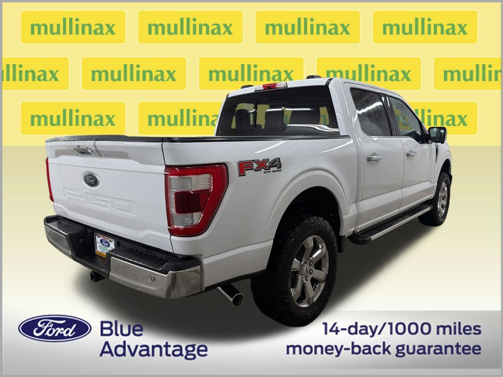 Certified Used 2022 White Ford Lariat image 3