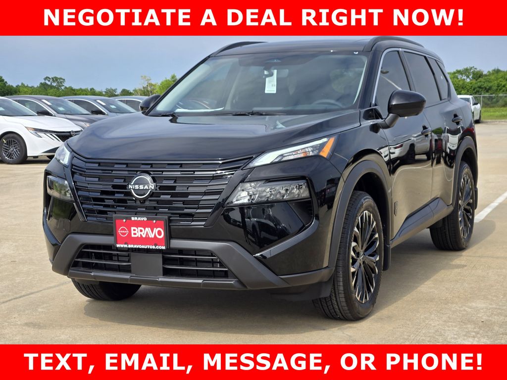 2026 Nissan Rogue Dark Armor Black at Central Houston Nissan