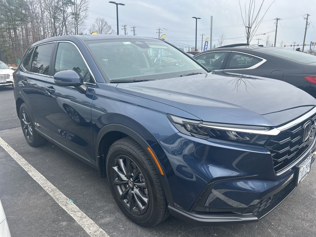 Canyon River Blue Metallic 2026 Honda CR-V EX-L AWD SUV / Crossover All-Wheel Drive Continuously Variable Transmission
