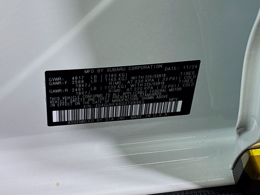2025 Subaru Crosstrek Sport
