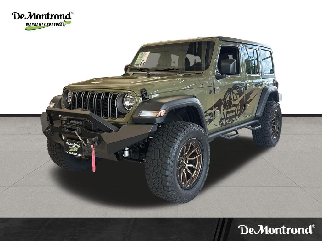 2026 Jeep Wrangler Sport Green at Texan Dodge Chrysler Jeep Ram