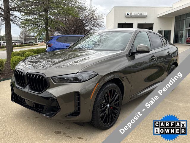 Manhattan Green Metallic 2024 BMW X6 xDrive40i AWD SUV / Crossover All-Wheel Drive 8-Speed Automatic