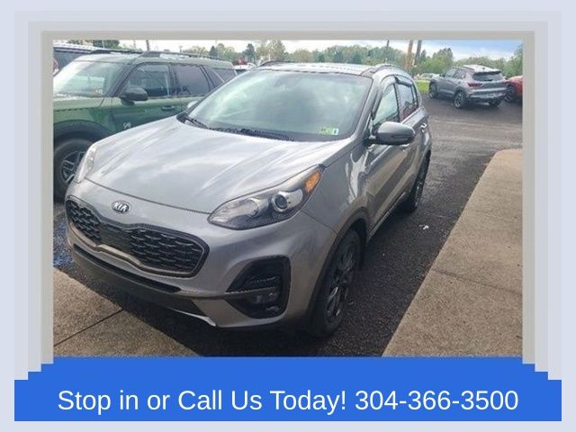 Steel Gray 2020 Kia Sportage SUV / Crossover All-Wheel Drive 6-Speed Automatic Overdrive