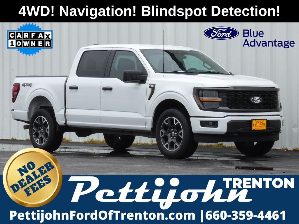 Oxford White 2024 Ford F-150 Pickup Truck Four-Wheel Drive Automatic