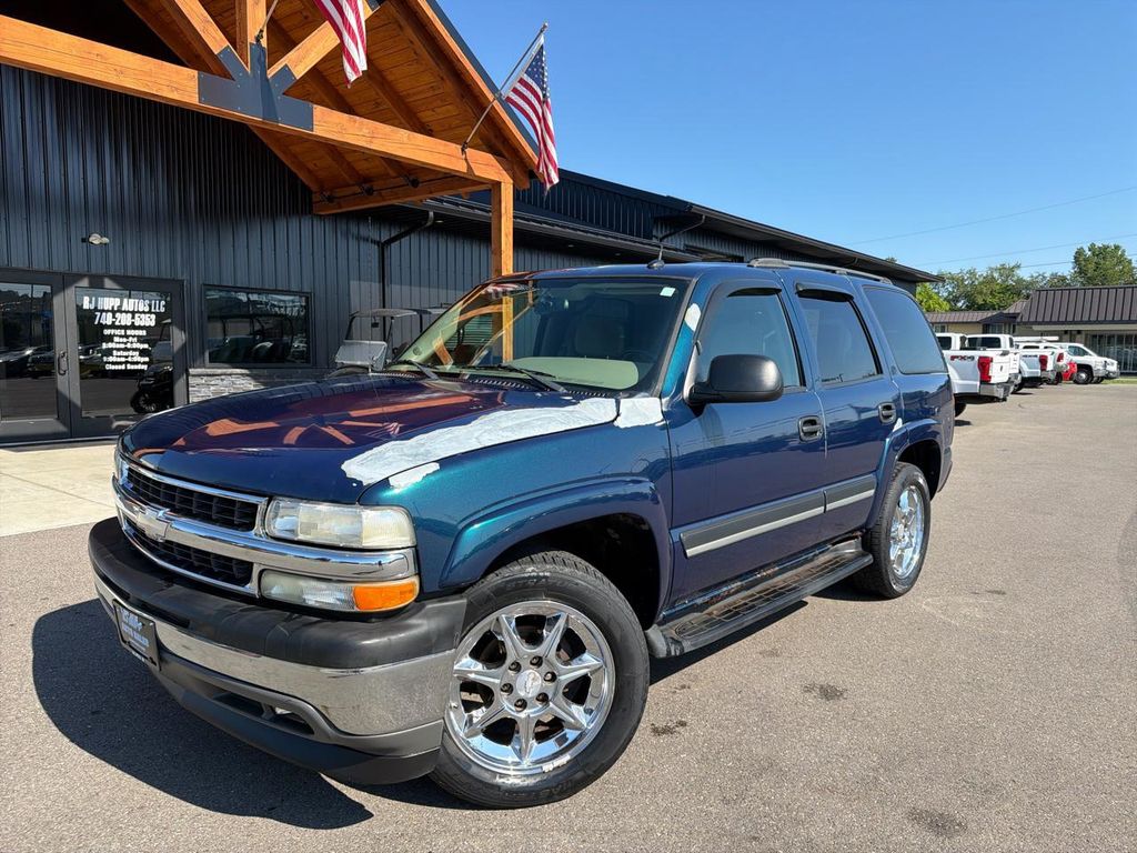Bermuda Blue Metallic 2005 Chevrolet Tahoe SUV / Crossover Rear-Wheel Drive 4-Speed Automatic Overdrive