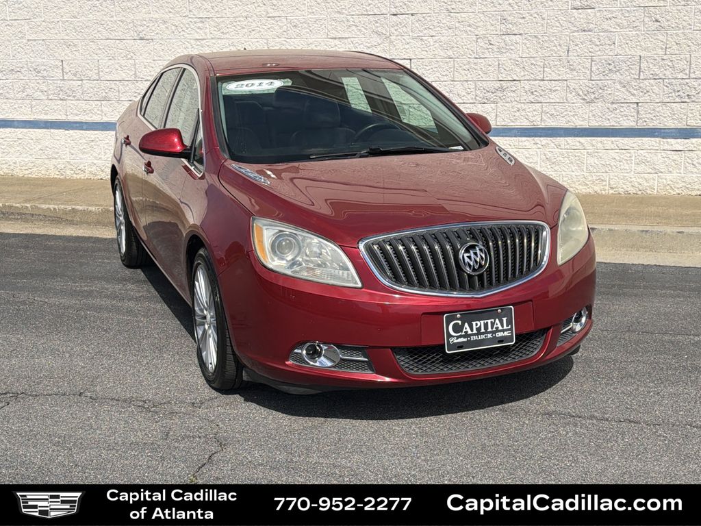 Crystal Red Tintcoat 2014 Buick Verano FWD Sedan Front-Wheel Drive 6-Speed Automatic Overdrive