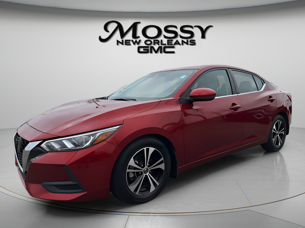 Red (Scarlet Ember Tintcoat) 2020 Nissan Sentra SV FWD Sedan Front-Wheel Drive Continuously Variable Transmission