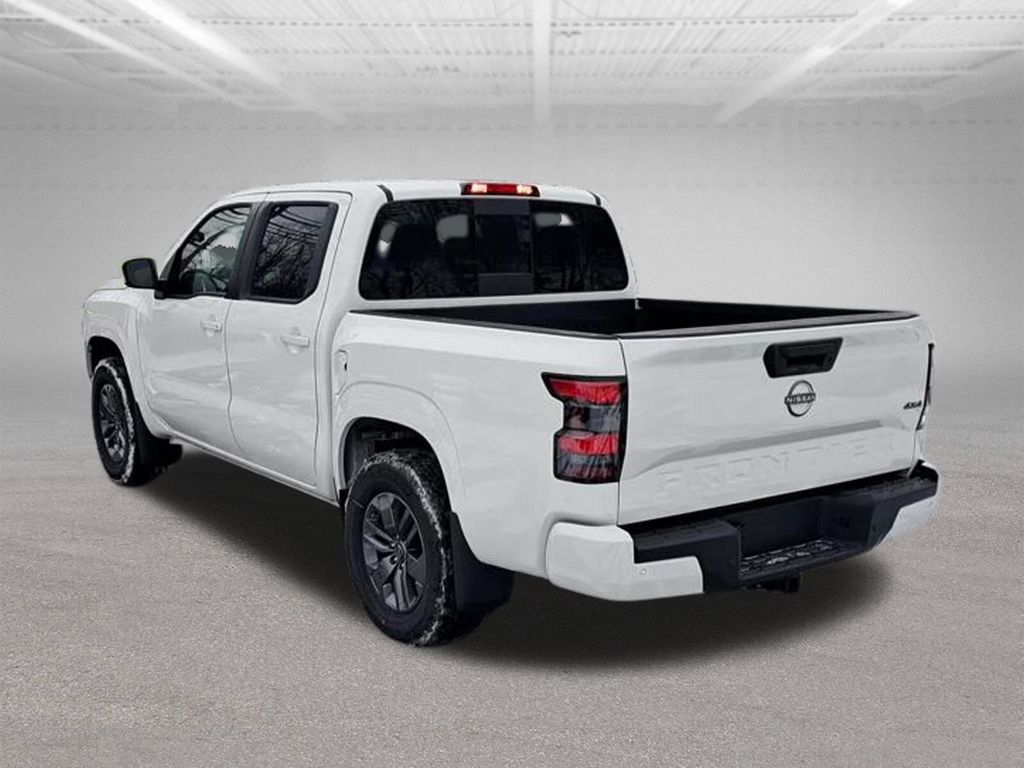 2026 Nissan Frontier SV White at John Sisson Motors