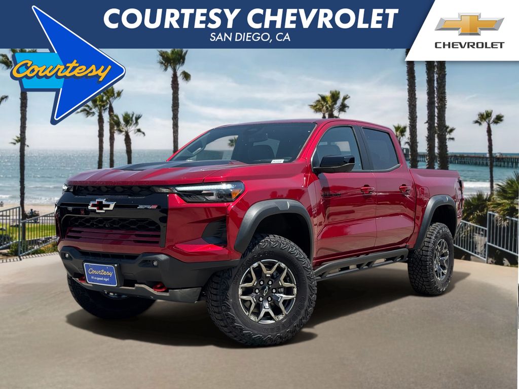 Radiant Red Tintcoat 2026 Chevrolet Colorado Pickup Truck Four-Wheel Drive 8-Speed Automatic