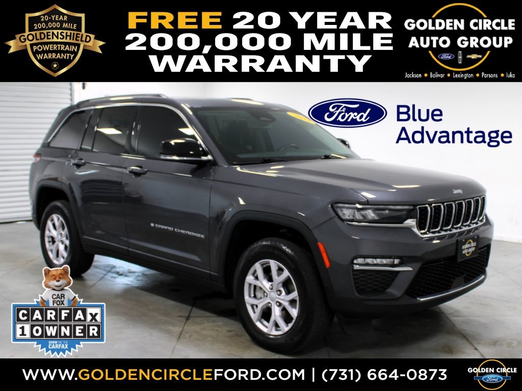 Baltic Gray Metallic Clearcoat 2022 Jeep Grand Cherokee SUV / Crossover Four-Wheel Drive 8-Speed Automatic