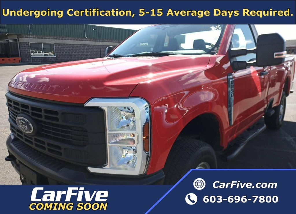 Race Red 2024 Ford F-250 Super Duty XL LB 4WD Pickup Truck Four-Wheel Drive Automatic