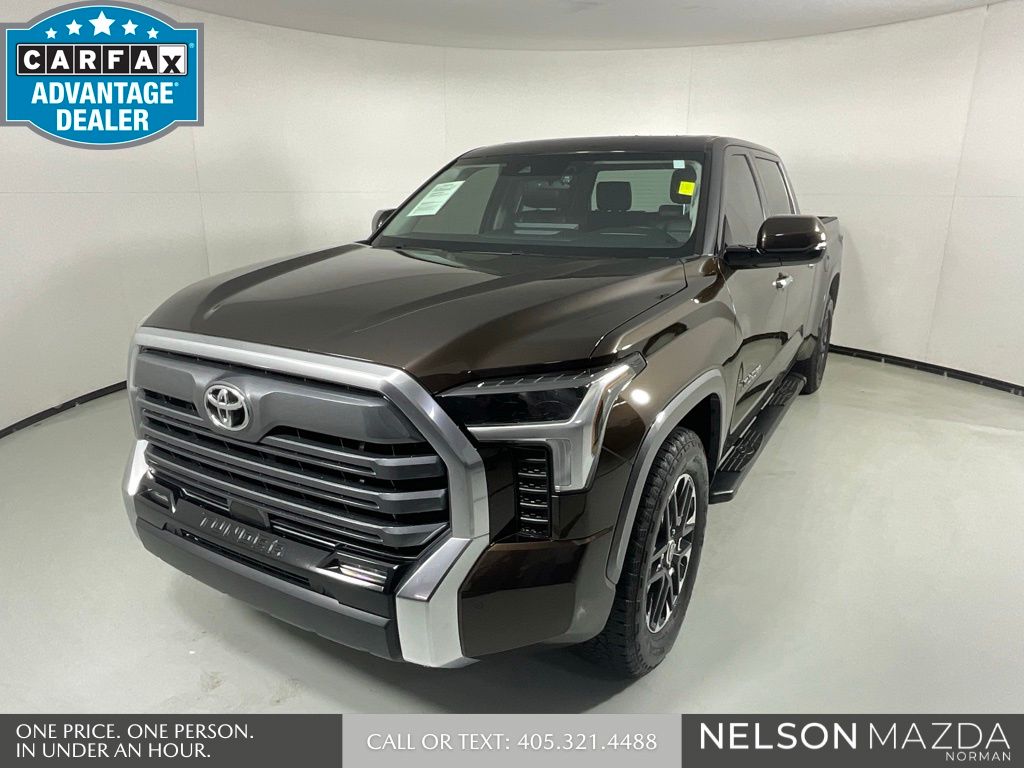 Smoked Mesquite 2023 Toyota Tundra Limited CrewMax Cab LB RWD Pickup Truck 4X2 Automatic