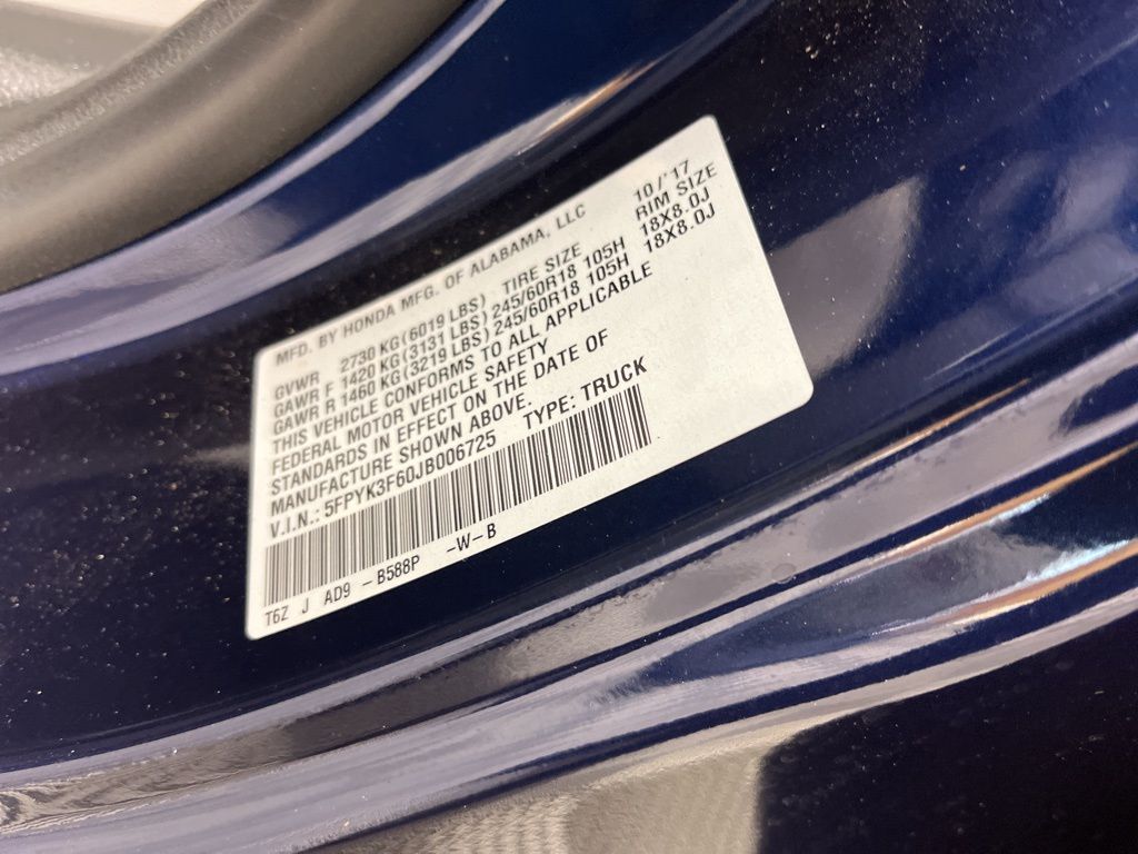 Thumbnail: 2018 Honda Ridgeline - 22