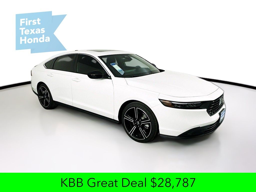 Used Car 2025 Honda Accord Hybrid  Sport For Sale Under $30,000 In Austin, Texas