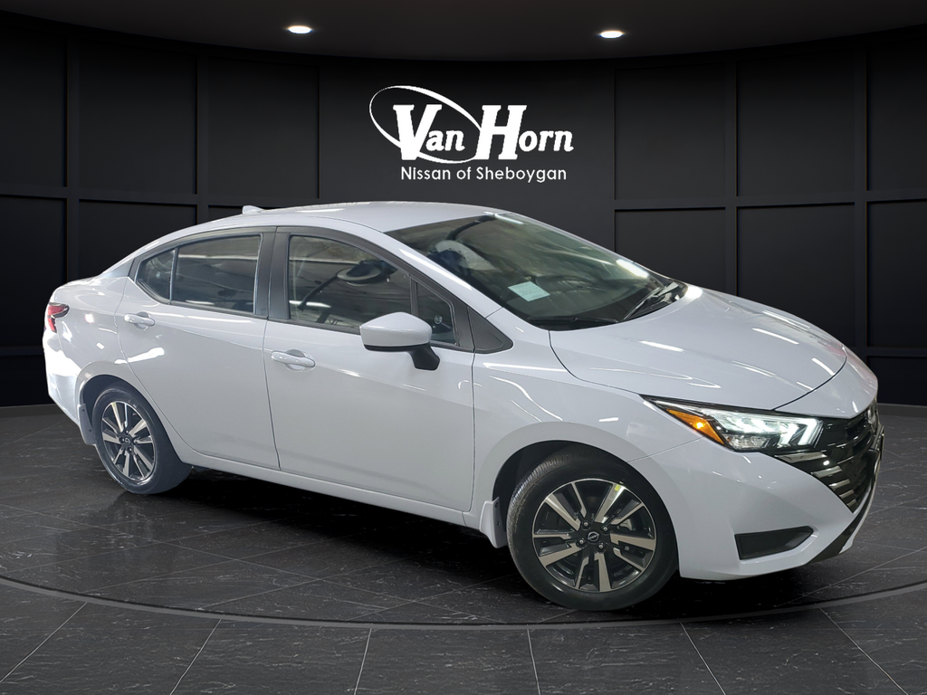 New 2025 Nissan Versa 1.6 SV 4D Sedan | #Q153646N | Van Horn