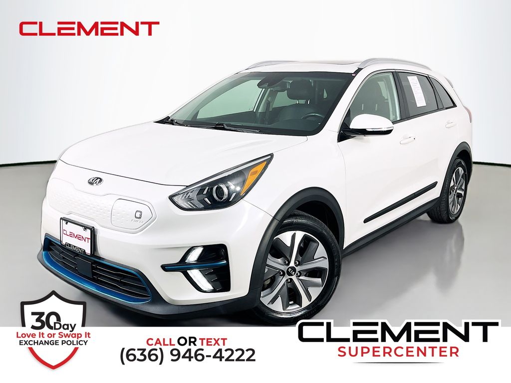 Snow White Pearl 2020 Kia Niro EV EX Premium FWD SUV / Crossover Front-Wheel Drive 1-Speed Automatic