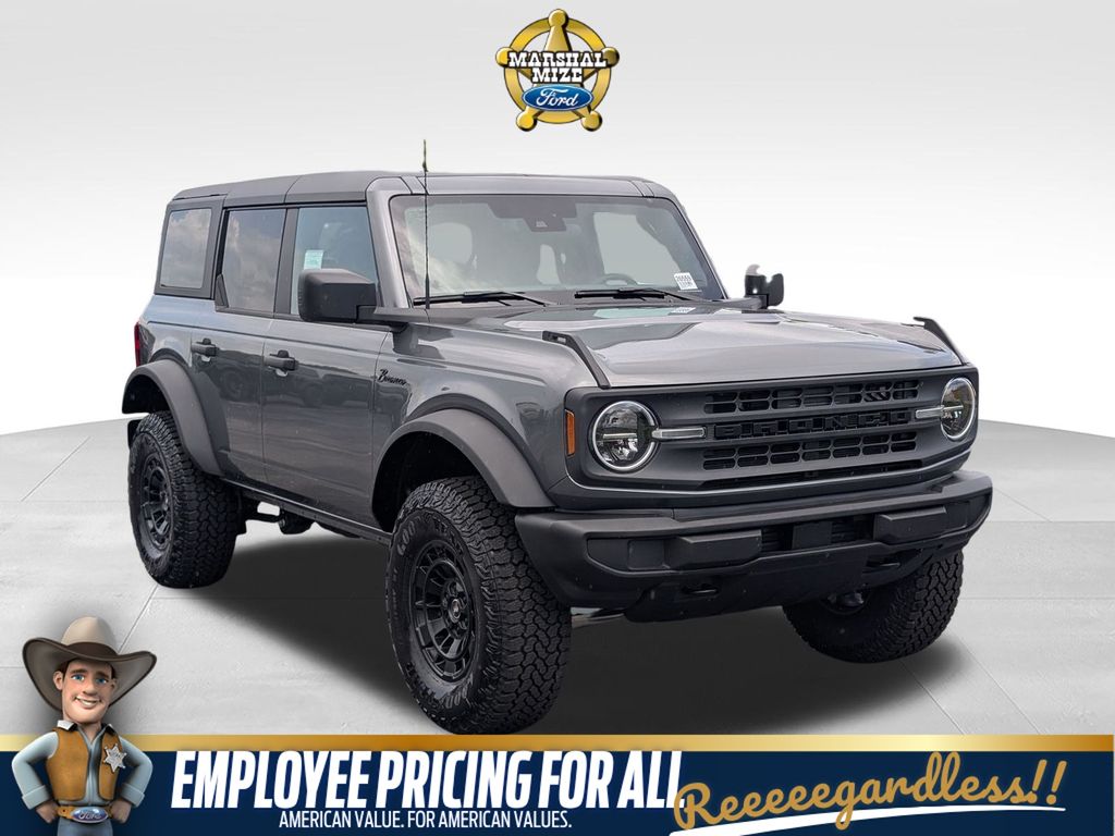 Carbonized Gray Metallic 2026 Ford Bronco Big Bend 4-Door 4WD SUV / Crossover Four-Wheel Drive Automatic