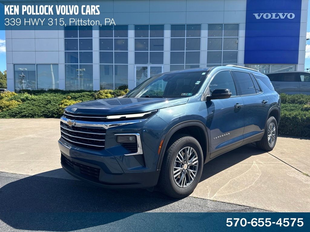 Lakeshore Blue Metallic 2026 Chevrolet Traverse SUV / Crossover Four-Wheel Drive 8-Speed Automatic